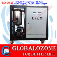 O3 water generator machine with built-in oxygen concentrator