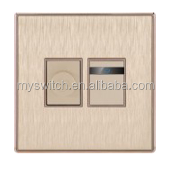 1 Gang 500W Dimmer Switch 1000W Fan Dimmer Ceiling Fan Speed Control Regulator