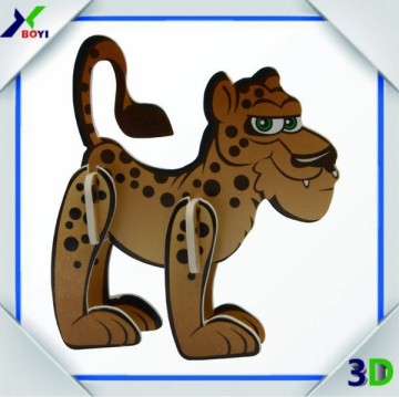 Paper Puzzel Cardboard 3d Puzzle Animal