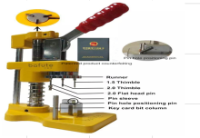 New Style car folding key blade spoon pin disassembling device