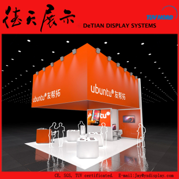 9x6m Custom-made Orange Shanghai Aluminum Roof Cover For Booth