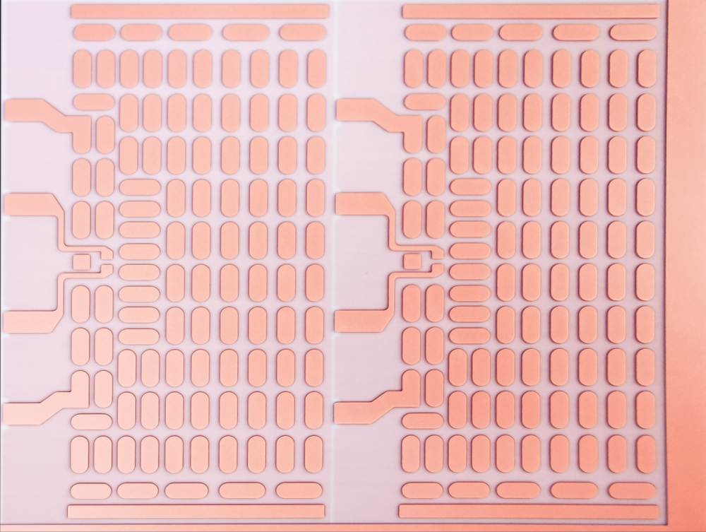 Substrat flexible pour gravure double face personnalisable