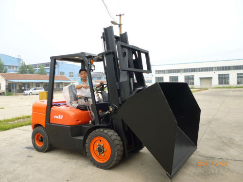 forklift hinged bucket hinged fork tipping bucket