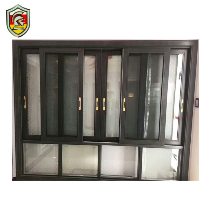 6mm single tinted glass sliding cheap wholesale price of aluminium profile window