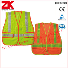 Safety vest with pvc tape