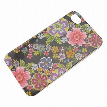 Plastic Case for iPhone 4, with Fashion Design in IML Technology