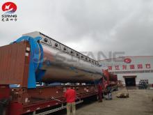 Fish meal making machine continuous vacuum drier