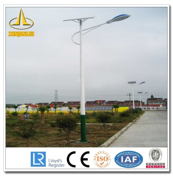 Conical Solar Power Street Lamp Post