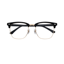 New Acetate Metal Optical Frames Black Eyeglasses Optical Spectacle Frames