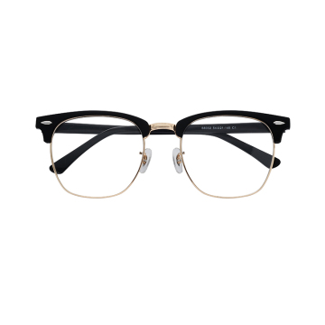 New Acetate Metal Optical Frames Black Eyeglasses Optical Spectacle Frames