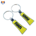 Metal custom design printing keychain with charms