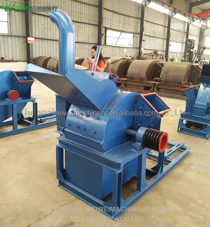 Weiwei wood chips grinder chipper for smoking meat