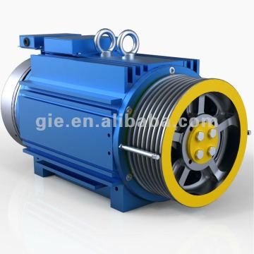 GIE GSS-SM elevator engine Gearless Traction Machine