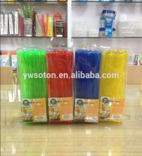 Plastic Stirrer Coffee Wine Coktail Round Shape Head Stirrer