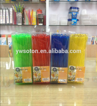 Plastic Stirrer Coffee Wine Coktail Round Shape Head Stirrer
