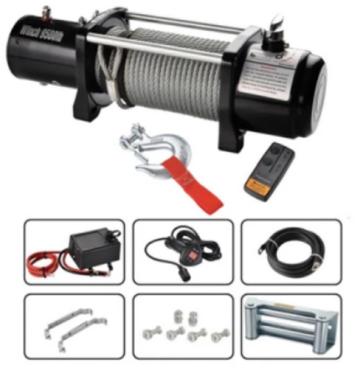 12000LBS 12V  DC Electric Winch