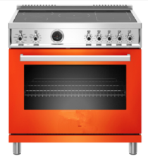 36 inch Induction Range Electric Self-Clean Oven