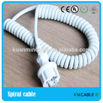 American standard power cord coiled cables