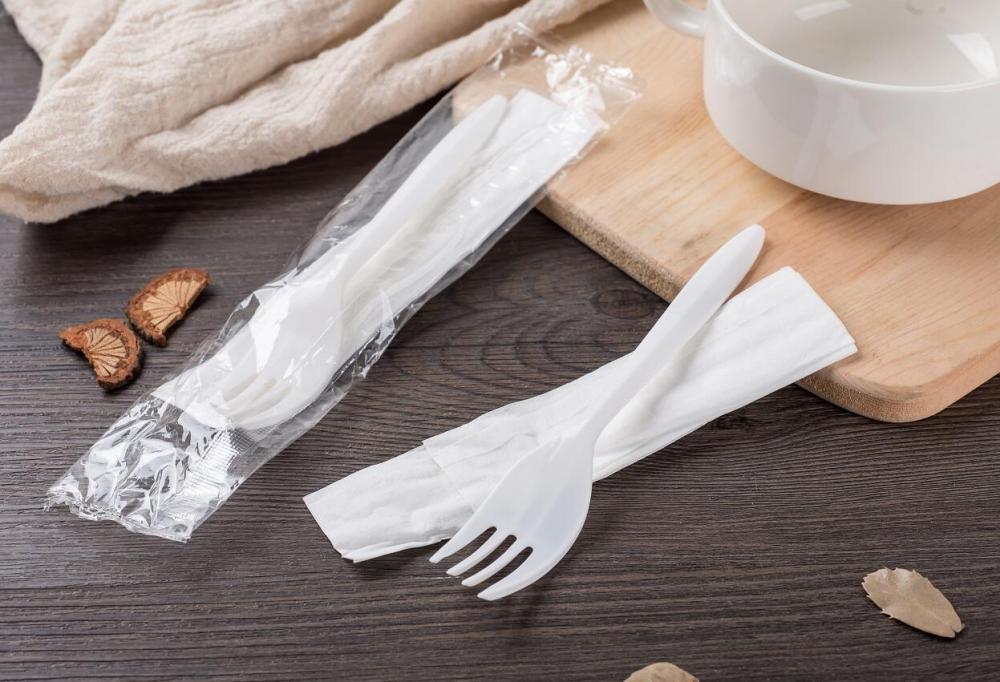 Plastic Disposable Fork Set