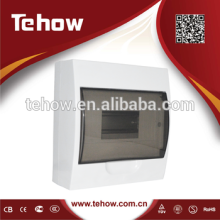 TH5D Series distribution box with door open upward 90 degrees
