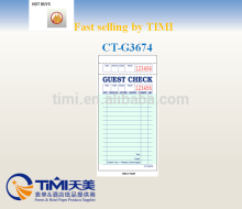 CT-G3674 Custom manufaturer of Blank printed continuous computer paper