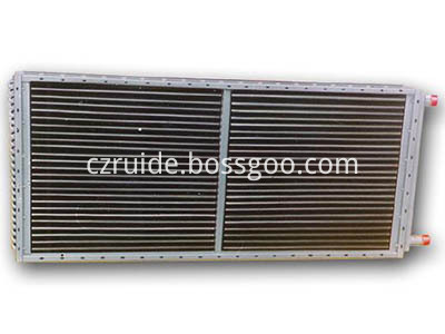 Air to Water Heat Exchanger for Wood Industry Drying