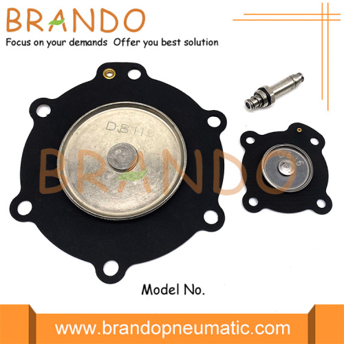 Impulsventilmembran vom Typ DB116 und DB16 Mecair