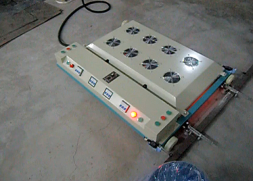 small style floor UV curing machine