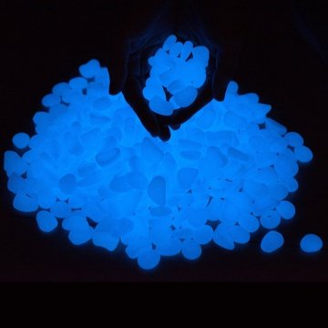 Plastic luminous Pebble Stones