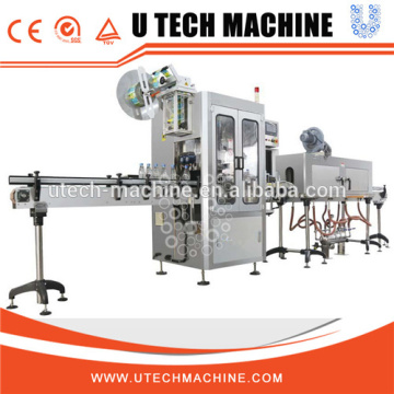label applicator/shrink sleeve applicator machine
