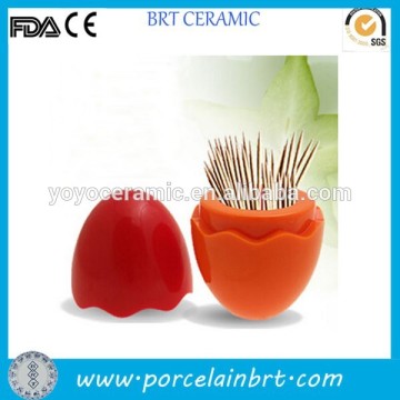 Ceramic egg toothpick dispenser easter promotion gifts