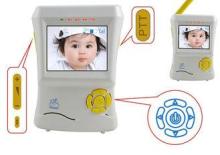 electronic babysitter Night Vision Baby Monitor With Infra-