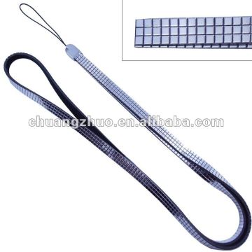 New Style Sequins Crystal Genuine Leather Camera Strap