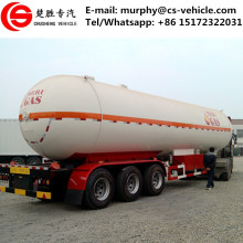 Used 3 Axle 56CBM LPG Tanker Trailers for Sale