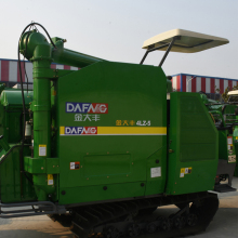import bearing&V belt crawler type rice harvester selling