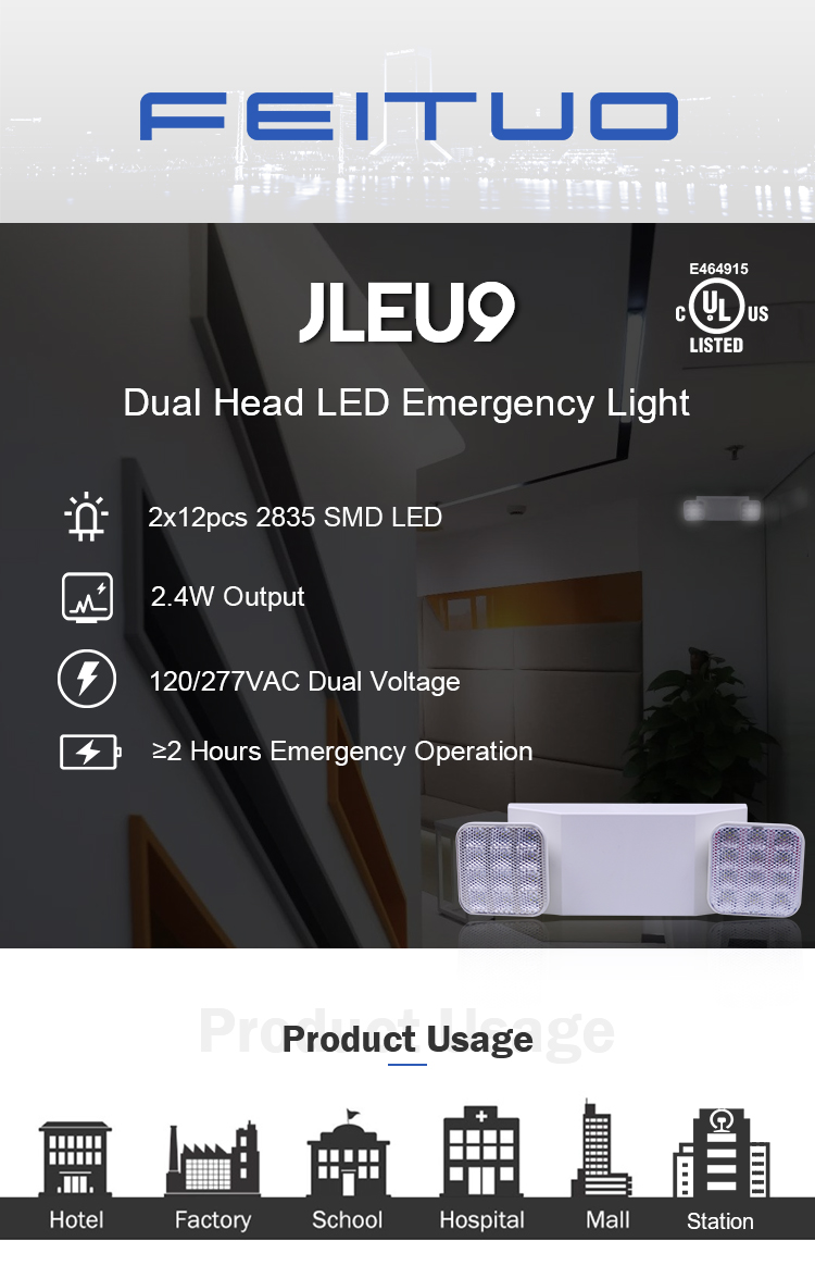 LED DOUBLE LED LEURS CHEARD avec batterie Jleu9