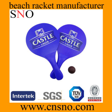 Wholesale wood beach ball racket set/beach tennis racket/beach racket