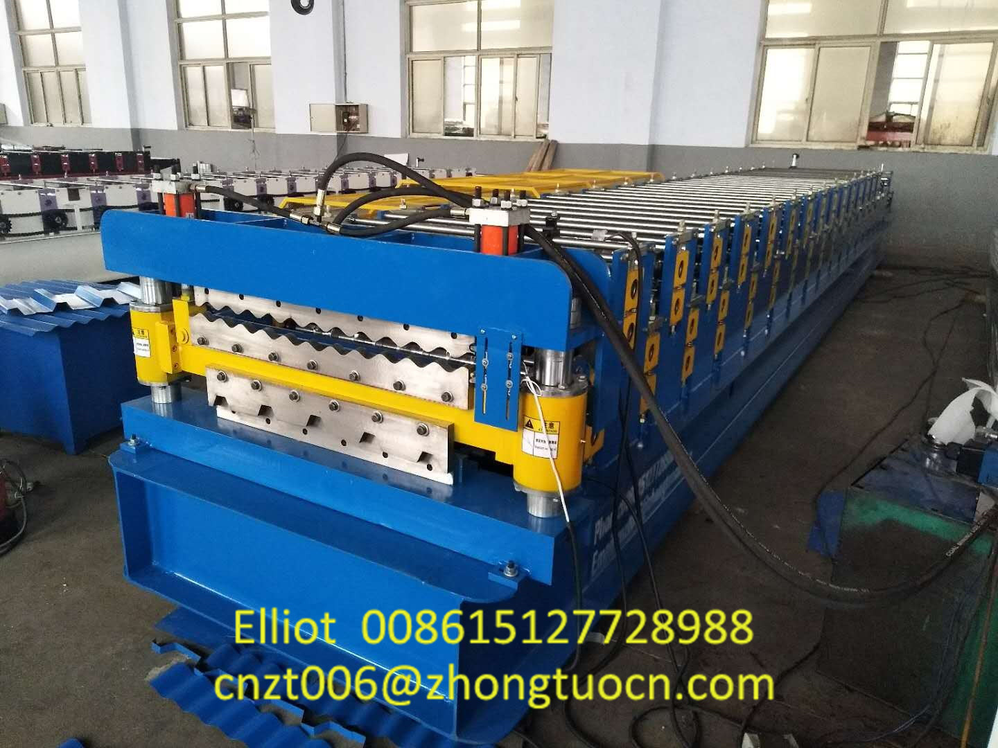 Double Layer Roofing Sheet Machine Produced for South Africa (2)