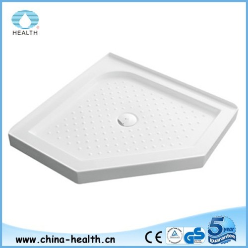 white color portable deep shower tray