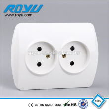 P-R2ZG 2gang 16A European socket