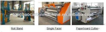 paperboard single face corrugator machine