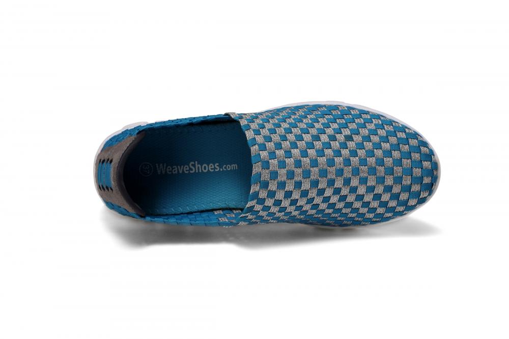 Mesh Insoles Woven Loafers