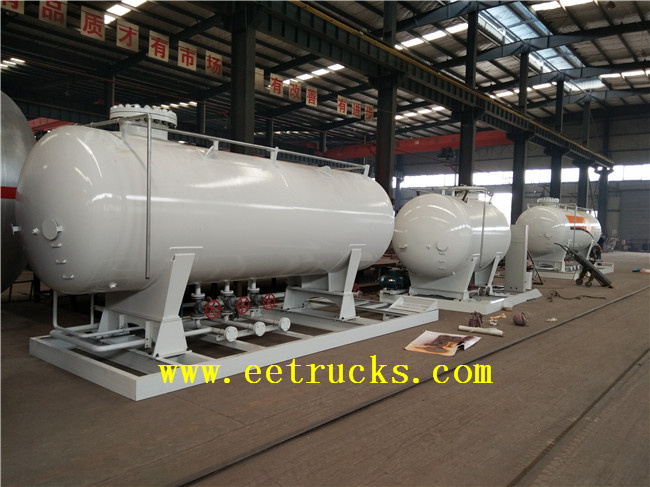 10000 Litros Skid Mounted LPG Tanks 10000 Liters Skid Mounted LPG Tanks