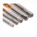 5 PCS Titanium Dilapisi HSS Metric Tap