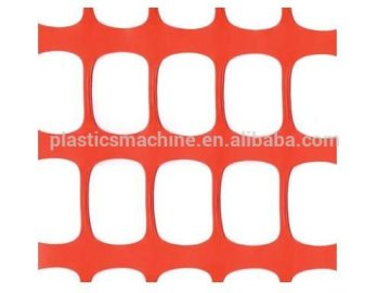 Plastic safety fence making machine