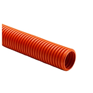 Orange Flexible Plastic Electrical Conduits and Tubing