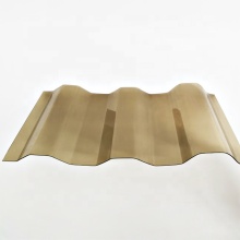 UV Treated Polycarbonate Corrugated Sheets for Roofing Material