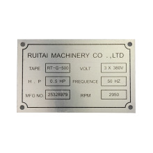Laser Engraved Aluminum Name Plates & Tags