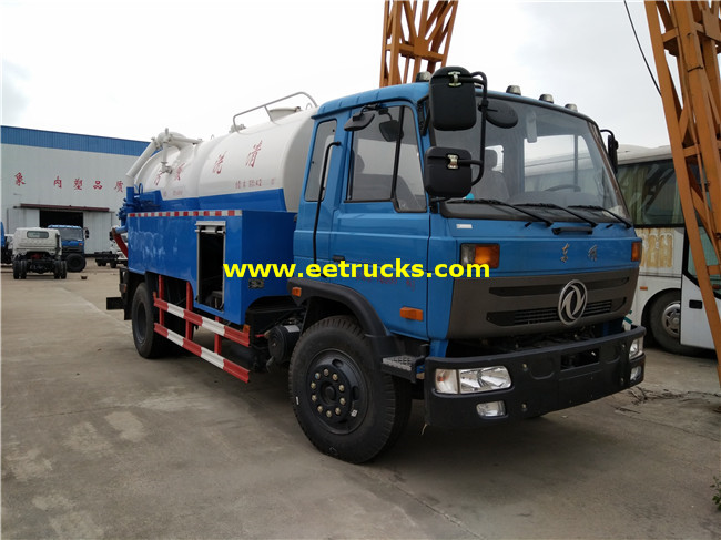 Dongfeng 9000L Sewer Suction Trucks
