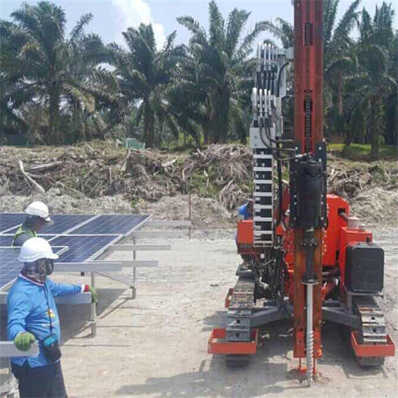 solar pile driver (56) solar pile driver (56)